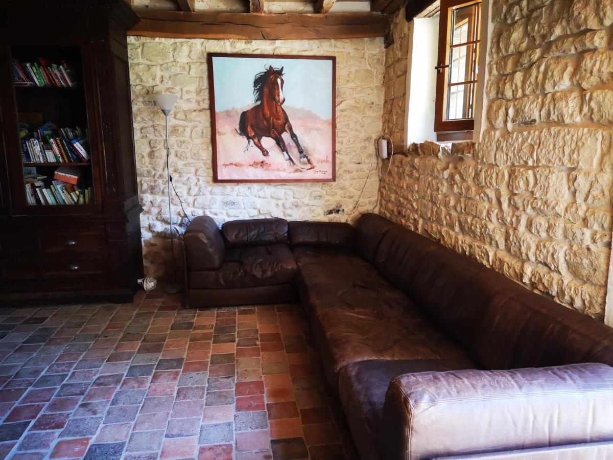 Corps De Ferme Dans Belle Propriete Avec Chiens Et Chevaux Βίλα Venizy Εξωτερικό φωτογραφία